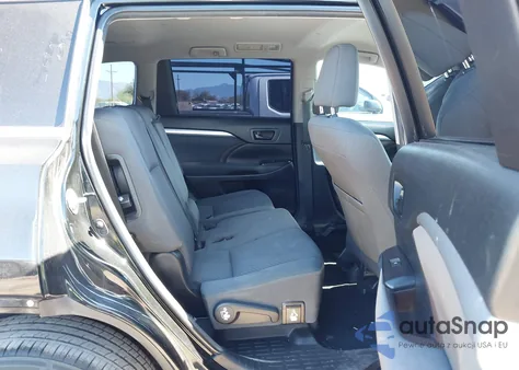 2015 Toyota Highlander Le from USA, damaged, VIN 5TDZARFH9FS013762